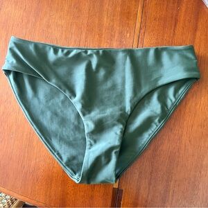 Mikoh Green Women's Swim Bottom Sz XL A-33